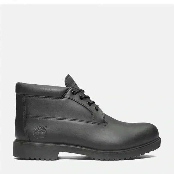 Timberland Men’s 1973 Newman Waterproof Chukka Black Lace Up Leather Boot Size 7 - Picture 1 of 9
